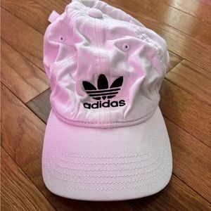 White Adidas Hat